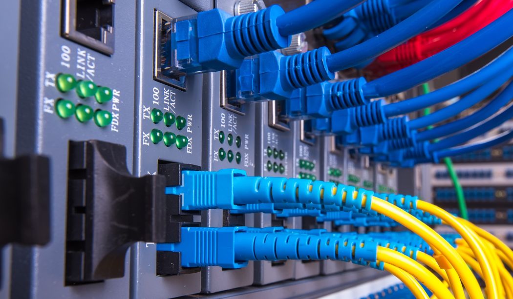 Aplicação cabo CAT5e e CAT6